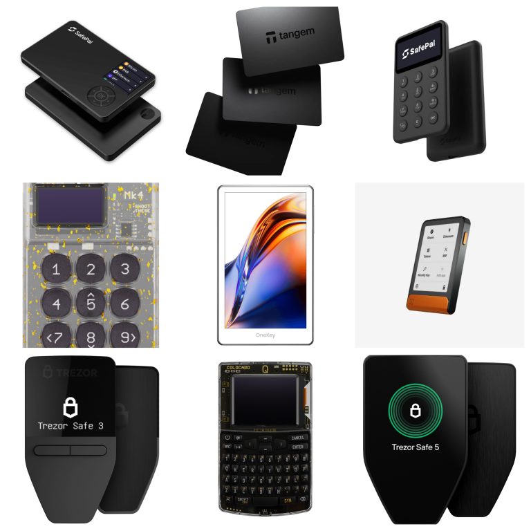 Hardware wallets